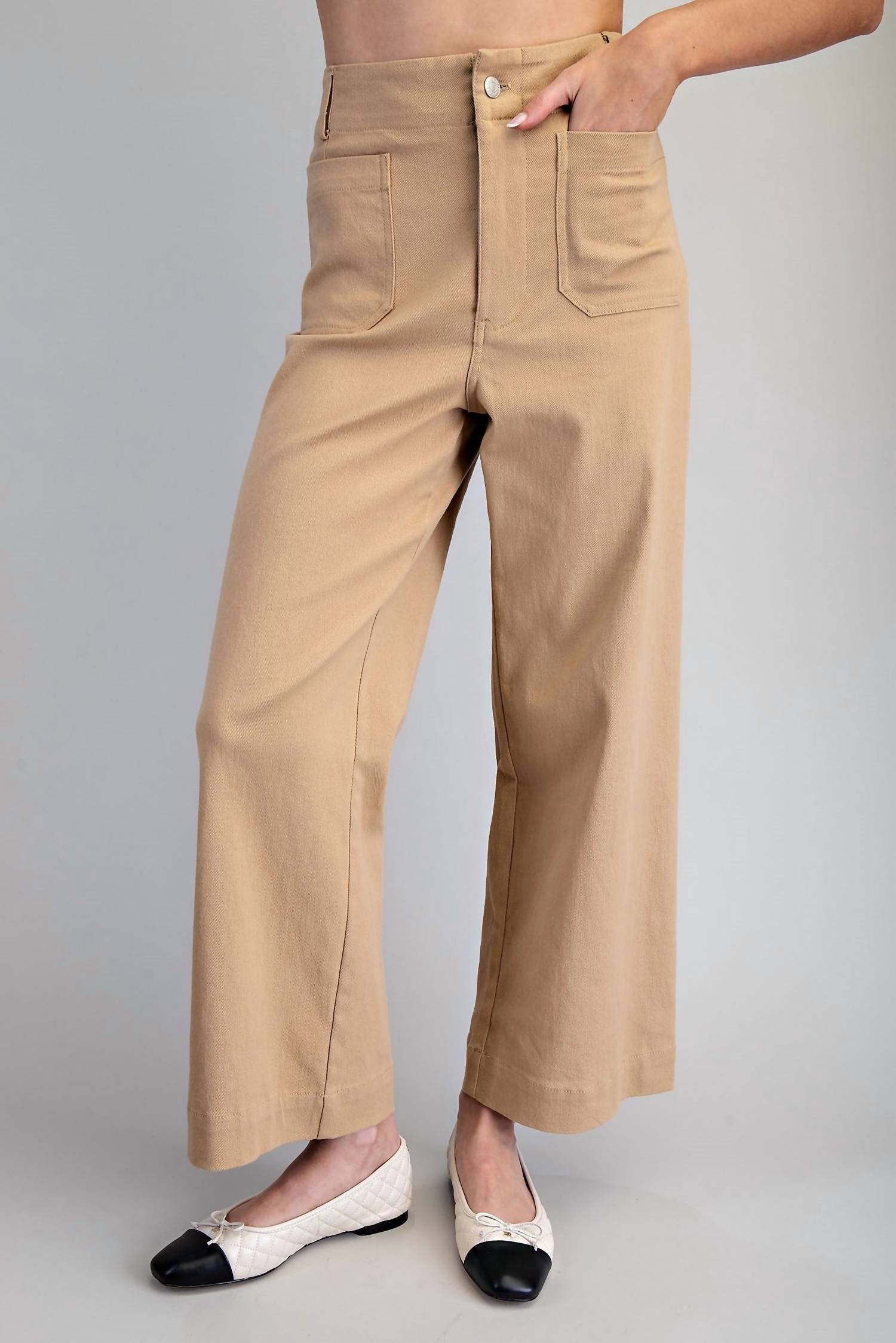 Ee:Some - Modern Muse Wide-Leg Pants