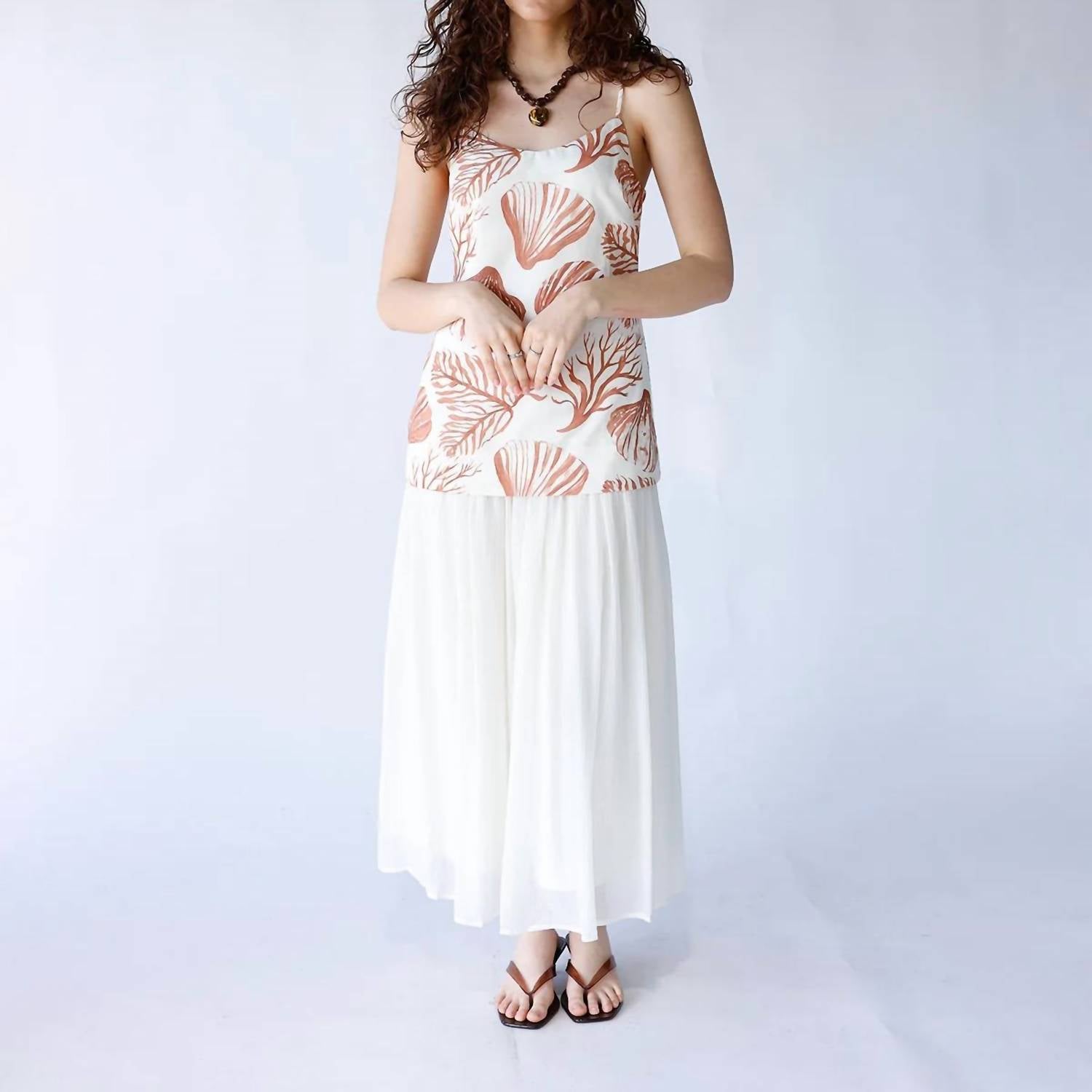 Moon River - Shoreline Midi Dress