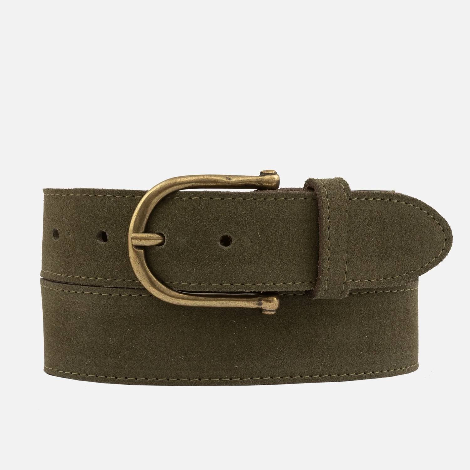 Amsterdam Heritage - Women's Roan Vintage Suede Leather Belt