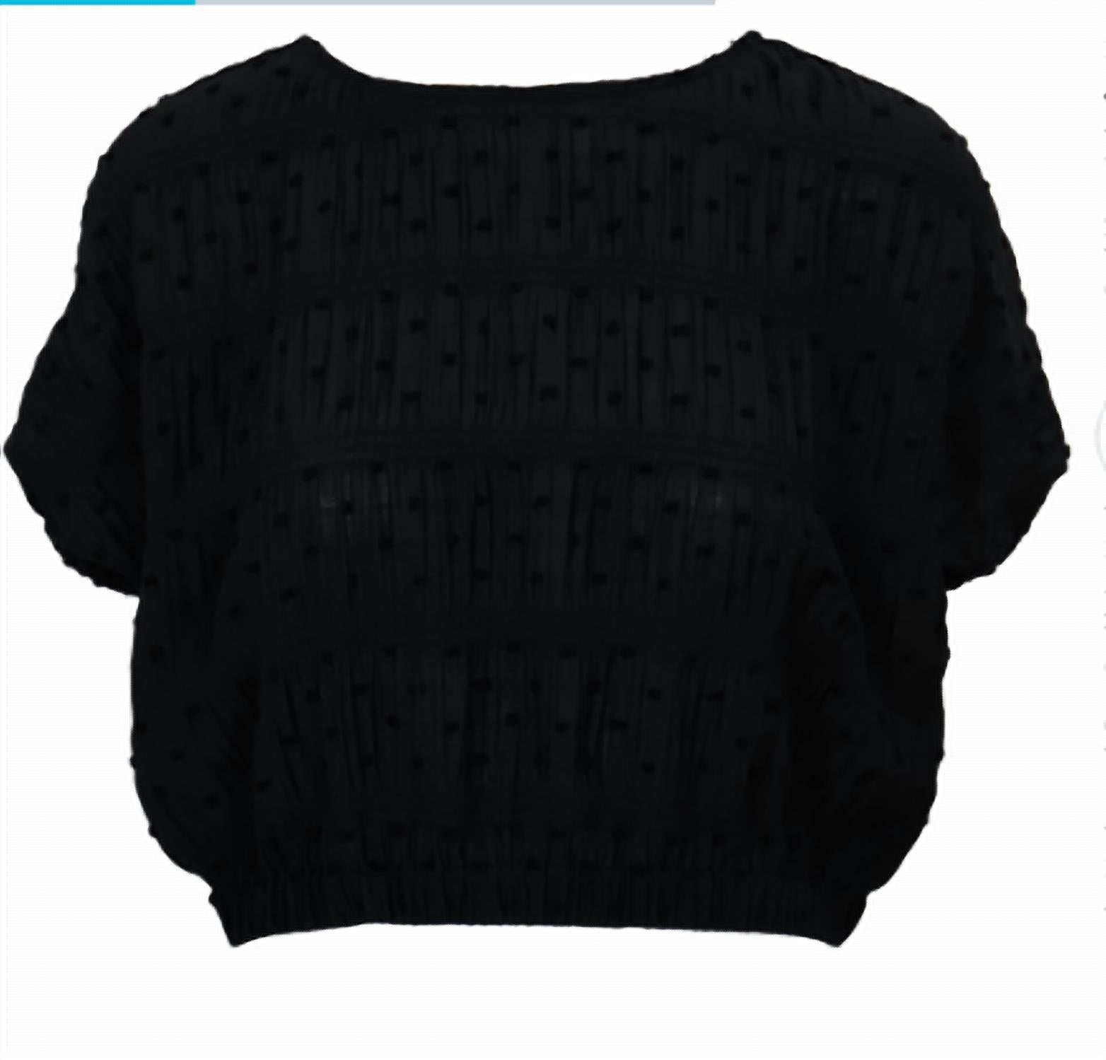 Lucy Paris - Women's Textured Blouse