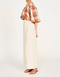 Mirth - Wide Leg Ankle Length Pants
