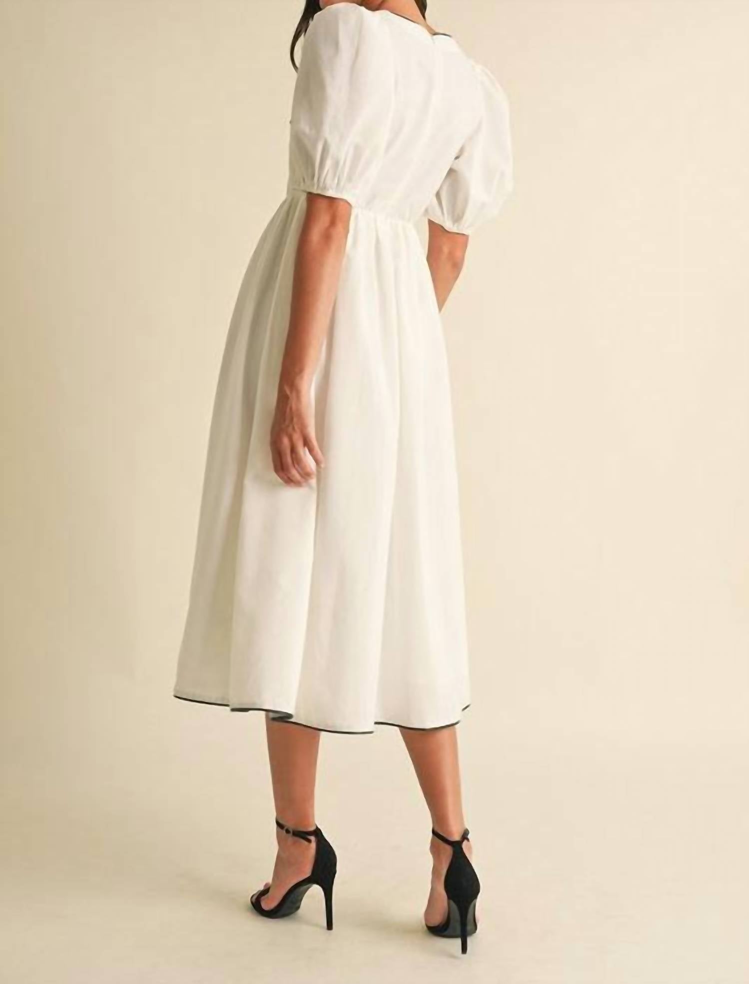 Eb Luxe - Fatima Midi Dress
