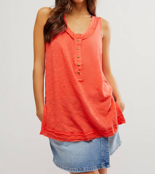 Free People - LOVE LANGUAGE SOLID TANK