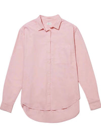 KULE Women's The Quinn Top in pink - women's shirt - detail view