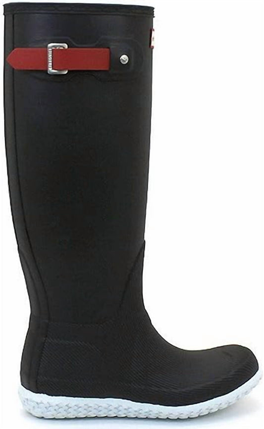 Hunter - Women's Original Flat Heel Calendar Sole Tall Rain Boots