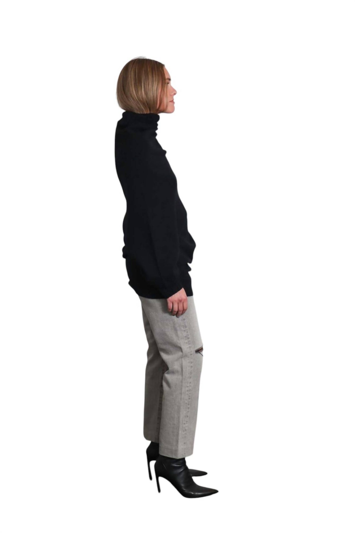 Issey Miyake - Crooked Wool Knit Top