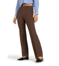 CAMBIO Francoise Pull On Flare Pants in taupe choco - women's pants