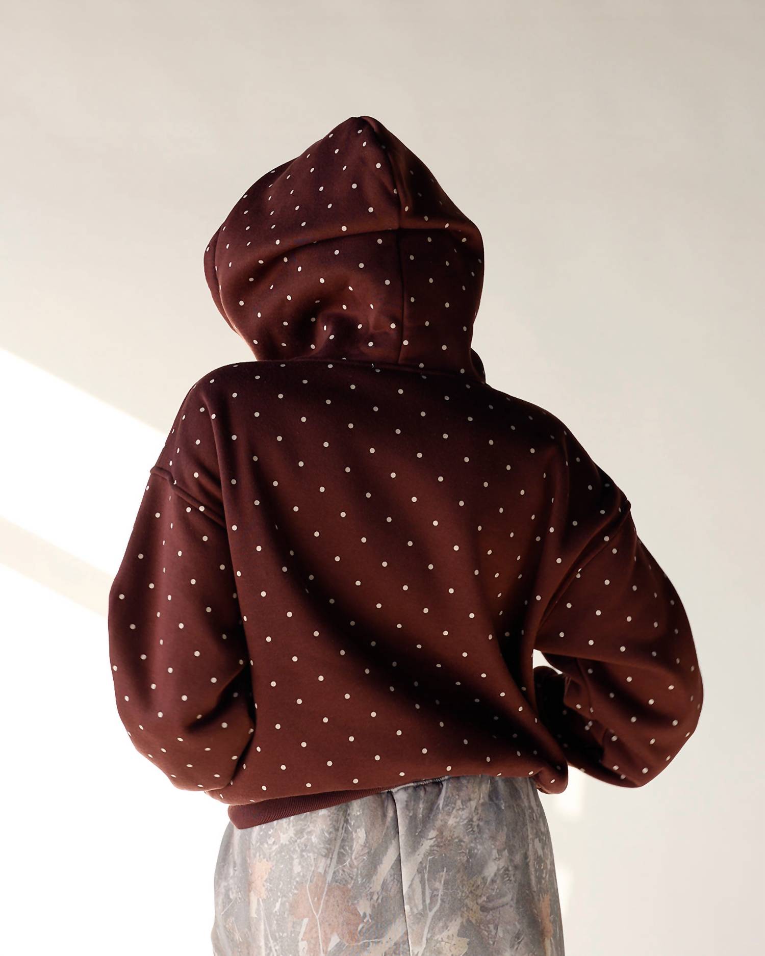 Pretty Garbage - Polka Dot Crush Zip Up Hoodie