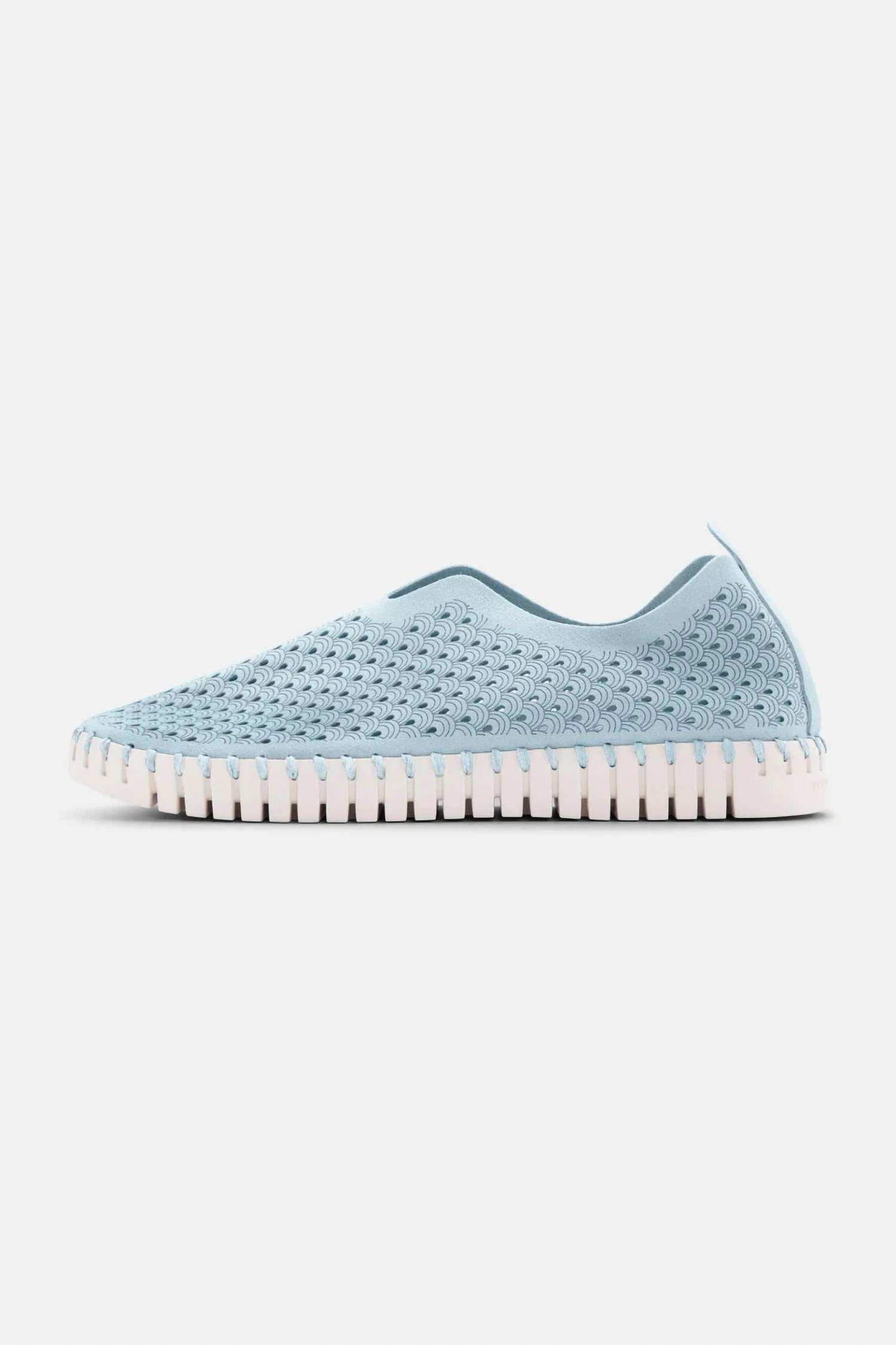 Ilse Jacobsen Women's Tulip 139-603 Shoes in ash blue - women's flats - detail view