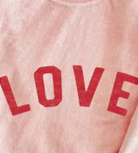 Oat Collective - Women's Love Thermal Vintage Pullover Sweatshirt