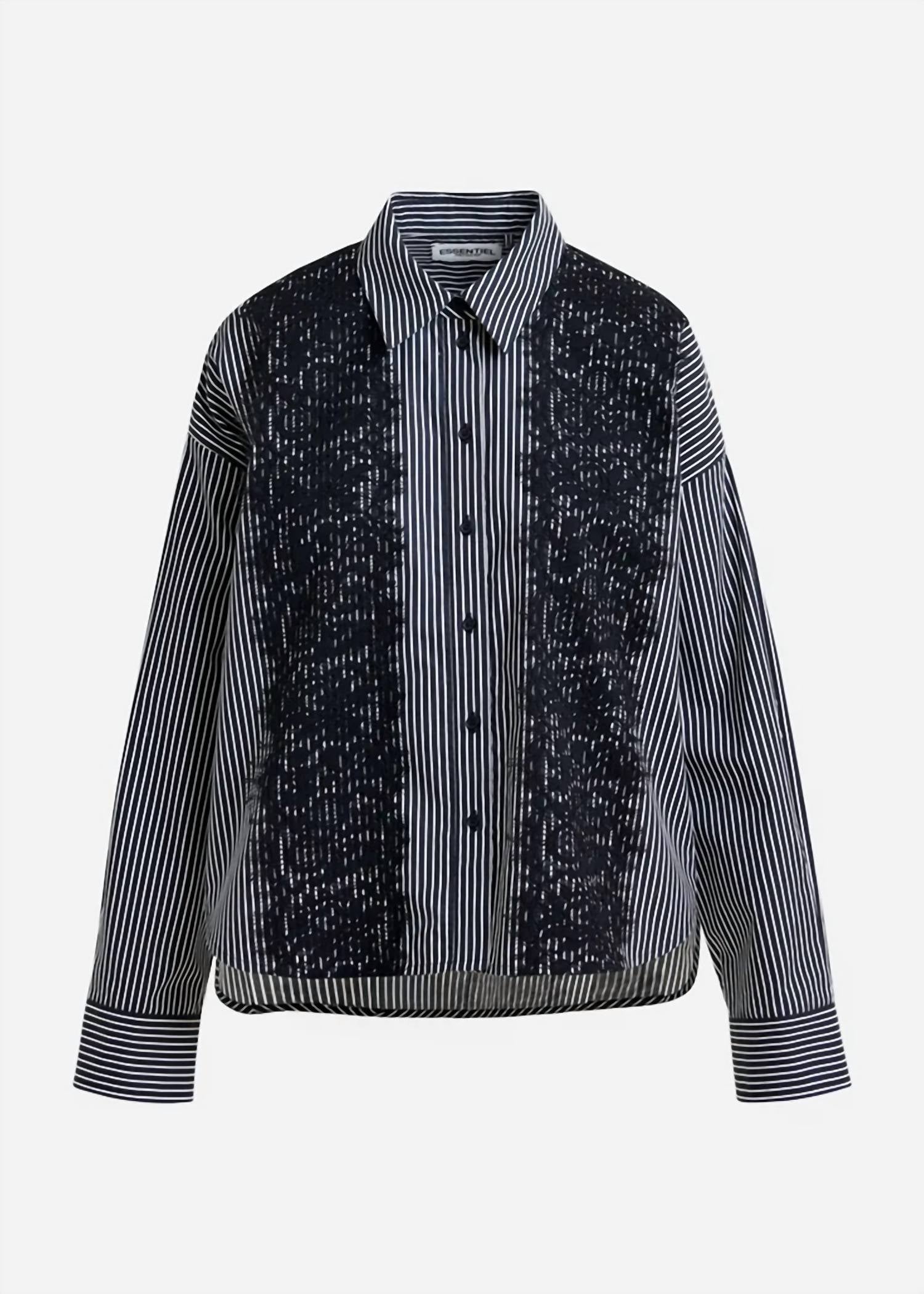 Essentiel Antwerp - Isan Lace Trim Shirt