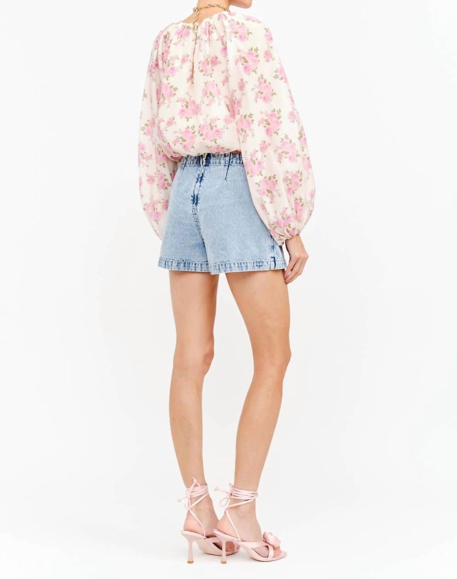 Sofie The Label - Rose Garden Billowy Floral Blouse