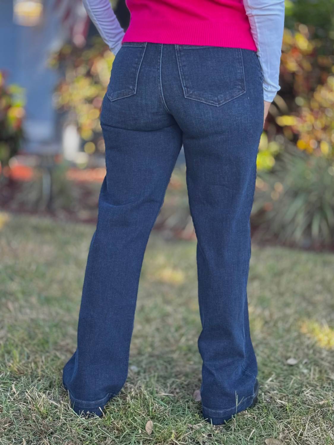 Judy Blue - Fancy Nancy Trouser Wide Leg Jean