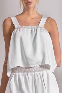 Vintage Havana - Tank Top With Trim