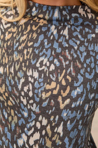 Mb By Tribal - Soft Knit Funnel Neck Long Sleeve Top