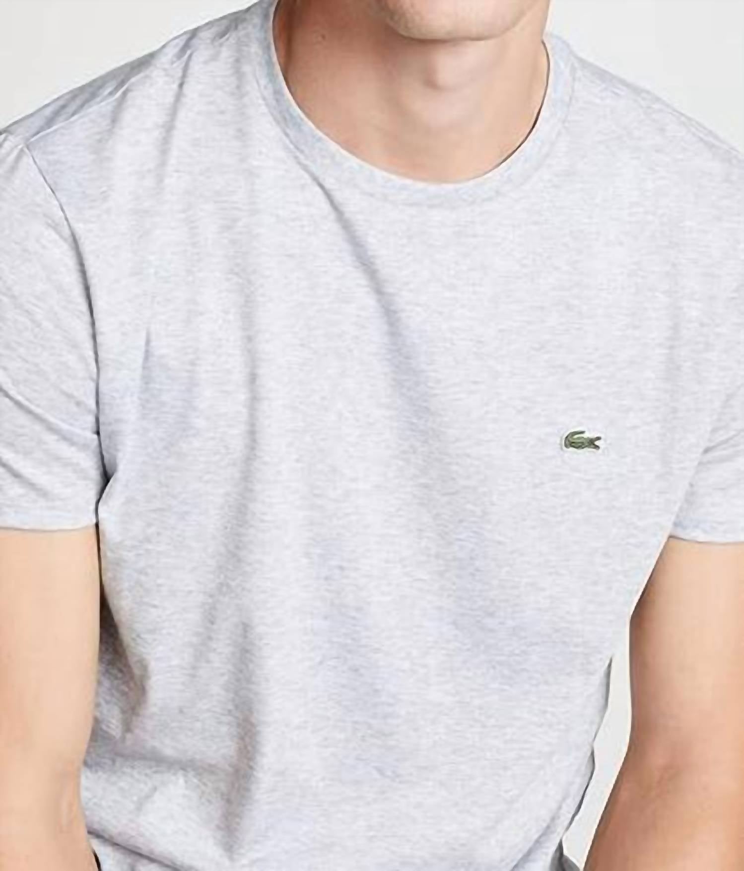 Lacoste - Short Sleeve Crew Neck Pima Cotton Jersey T-shirt