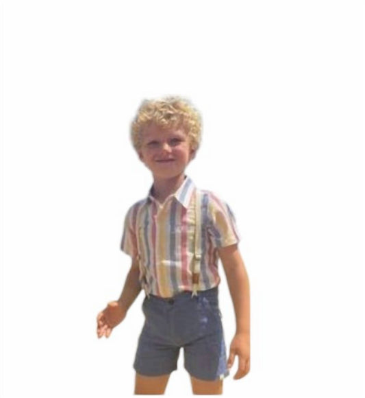Me & Henry - Boy's Stripe Short Sleeve Shirt