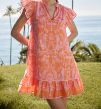 Sugarlips - Toucan Jungle Print Shift Dress