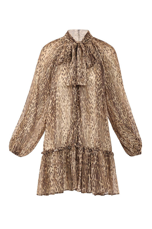 Beulahstyle - Women's Sheer Mini Dress