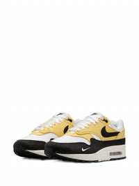 NIKE Women's Air Max 1 '87 Textile Sneakers in saturn gold summit white sail black - women's sneaker