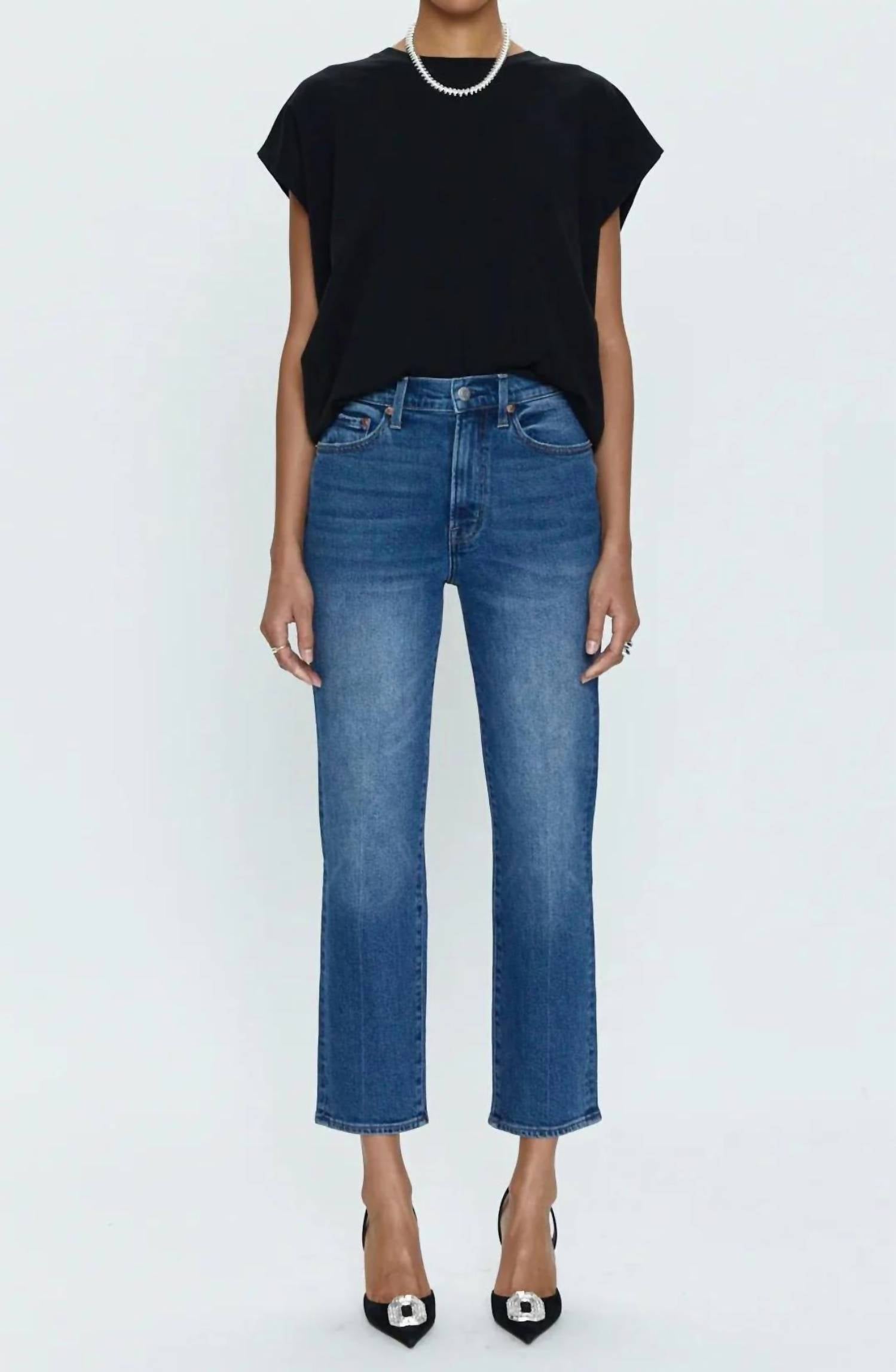 Pistola - Charlie High Rise Straight Jean