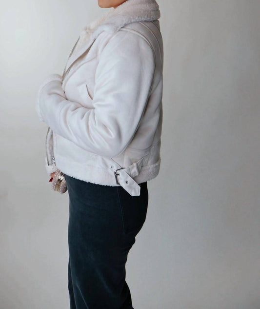 Hyfve - Xenna Suede & Sherpa Jacket