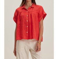 Velvet By Graham & Spencer - Aria Linen Top