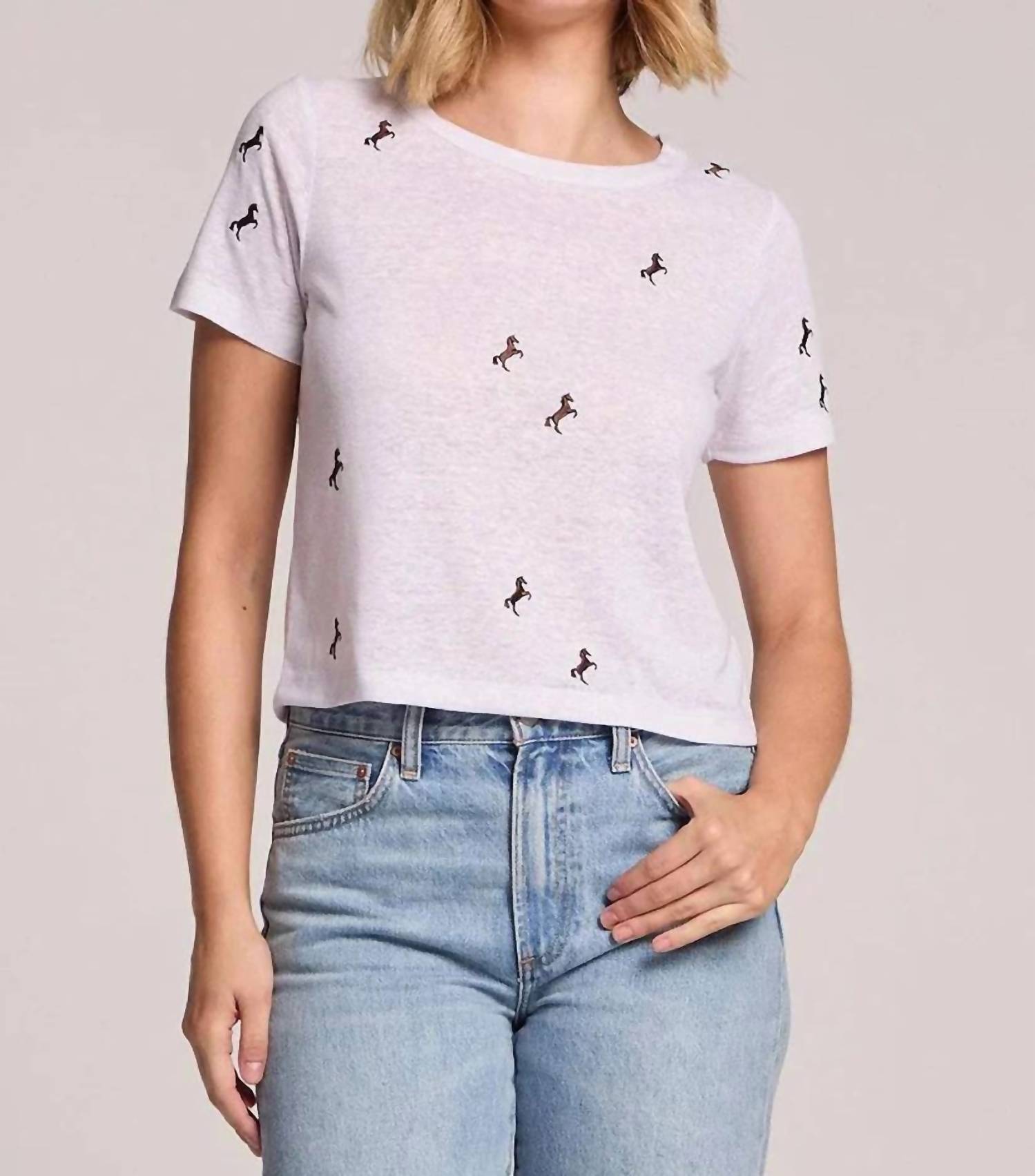 Chaser - Tossed Horses Short Sleeve Tee