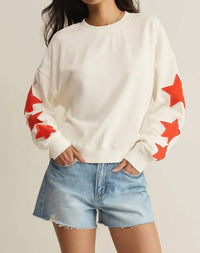 Z Supply - Women's Stars First Date Sweatshirt