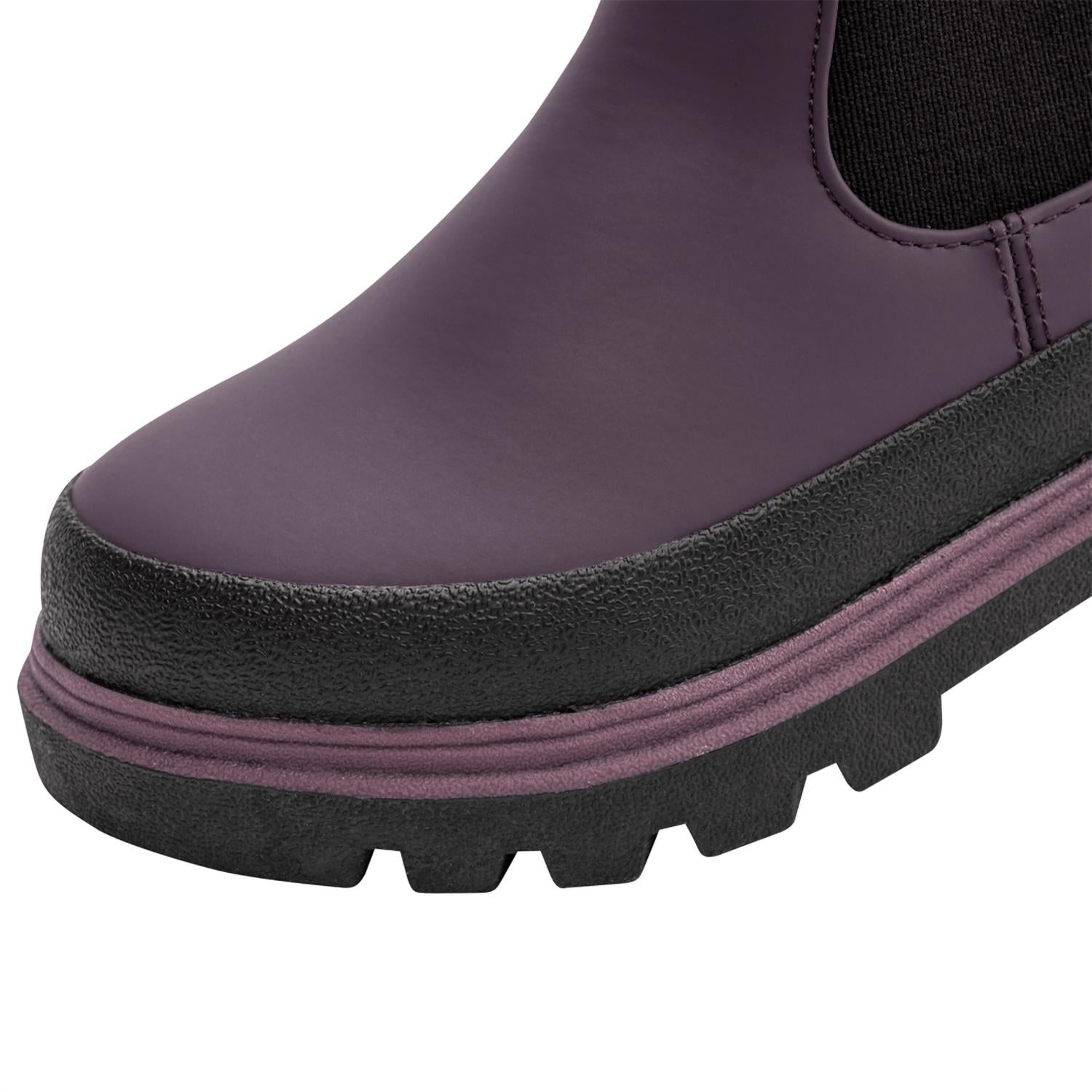 native Kids' Kensington Chelsea Boots in velvet purple - kids' boots - view 4