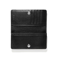 Brighton Women's Pretty Tough Arch Large Wallet in black - women's bag - detail view