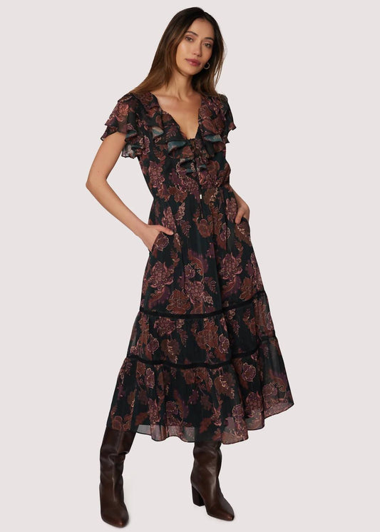 Lost + Wander - whispers of bohemia midi dress