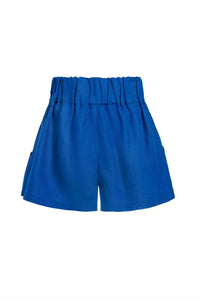 BONDI BORN Women's Universal Short in sapphire - women's shorts - detail view
