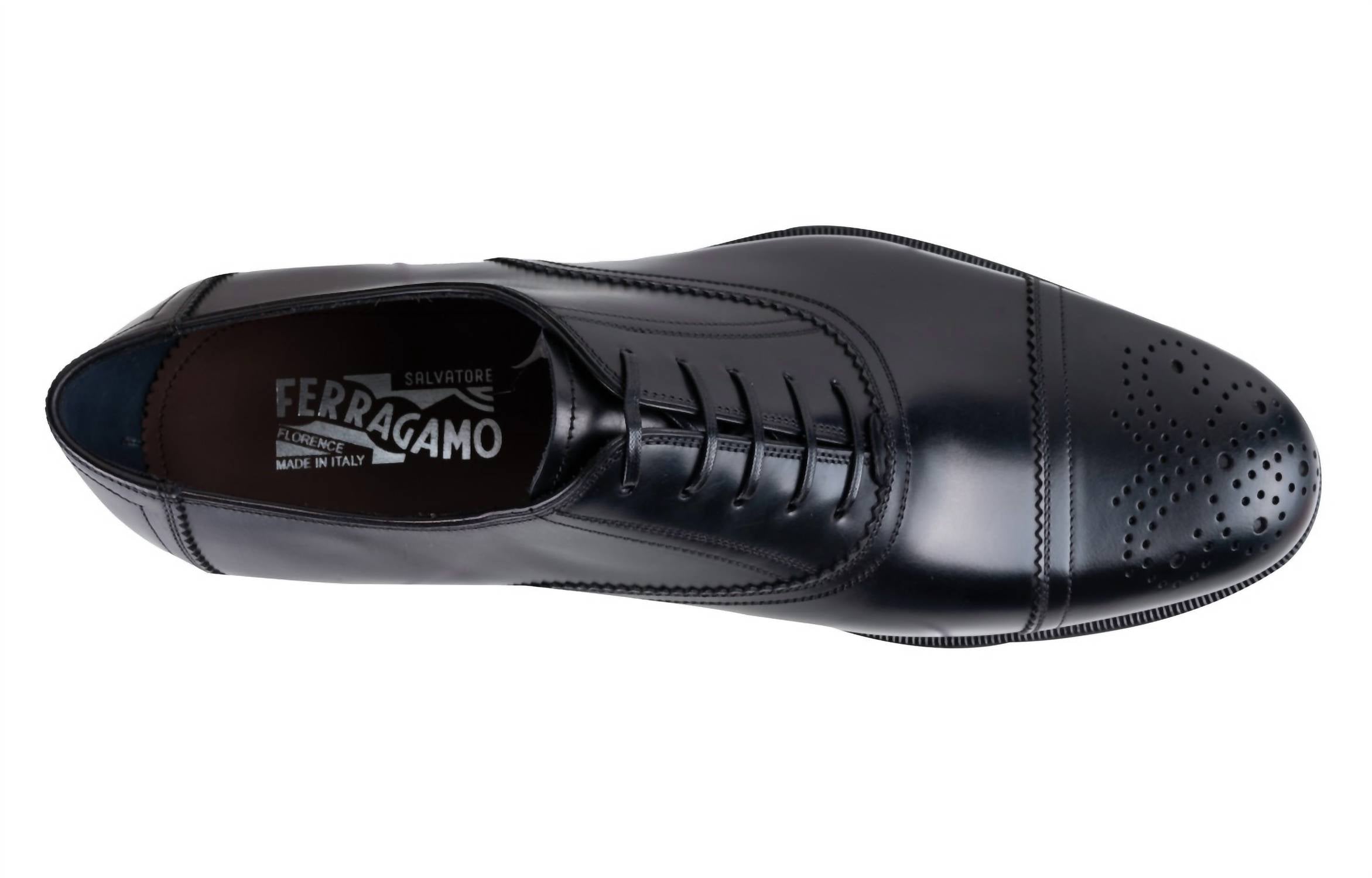 Salvatore Ferragamo - Men's Lace-up Leather Shoes