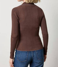 Lilla P - Rib Henley Sweater