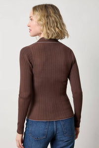 Lilla P - Rib Henley Sweater