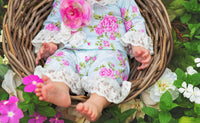 Haute Baby - Baby Girls Bloomsbury Kimono Style 2pc Set