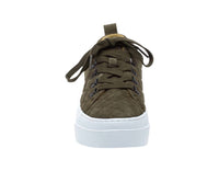 J/SLIDES Women's Aimee Sneakers in khaki suede - women's sneaker - alternate view