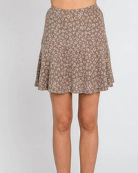 Geegee - Leopard Mini Skirt