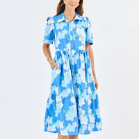 Mary Square - The Jema Orchid Reverie Midi Dress