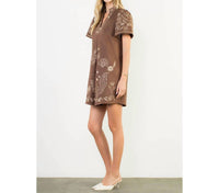 Thml - Short Sleeve Embroidered Detail Dress