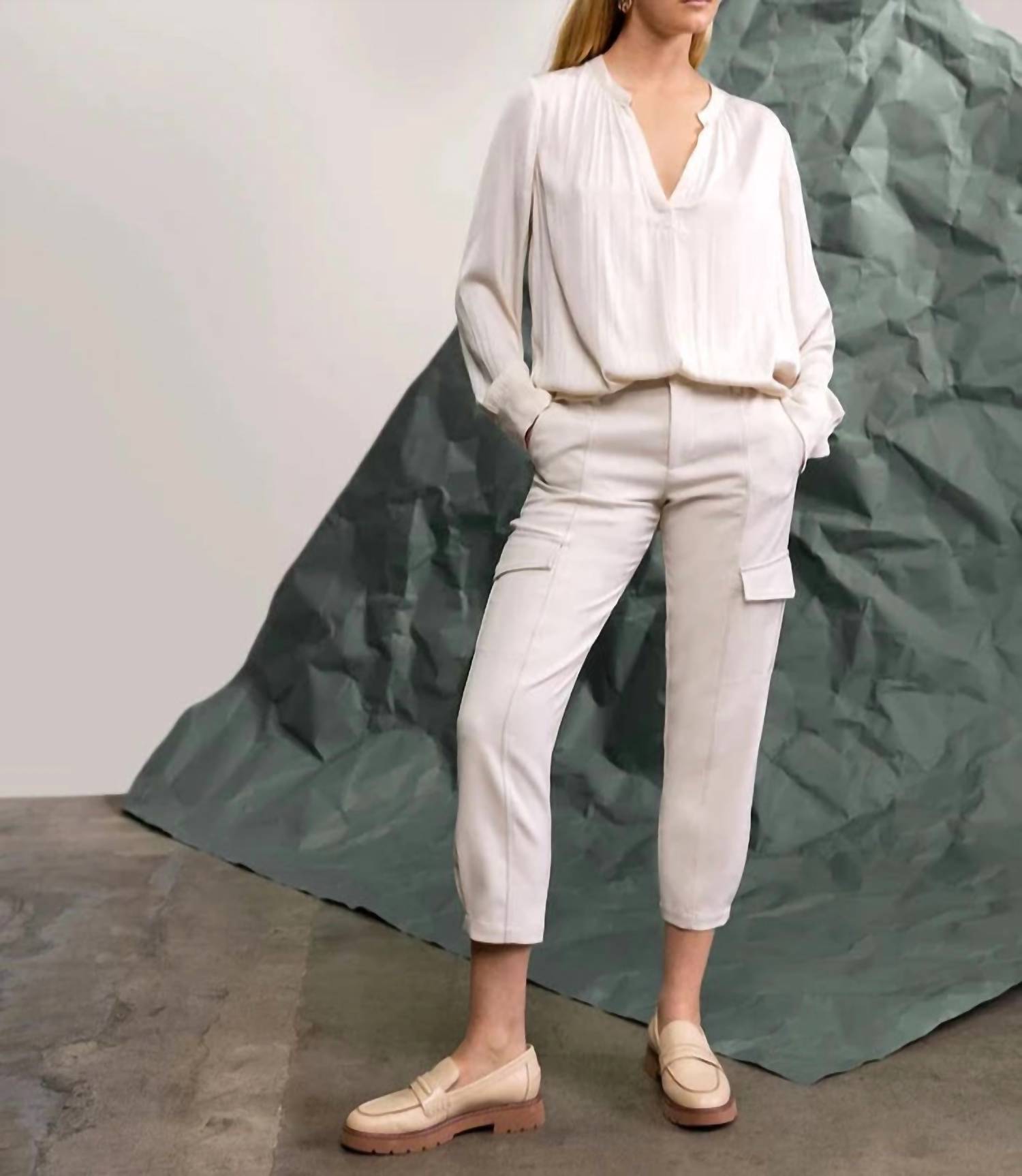 Sanctuary - Polished Cargo Ankle Pant