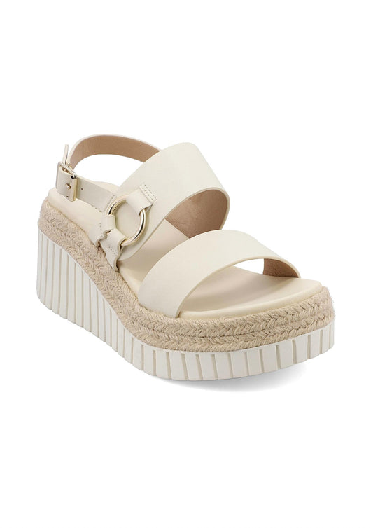 Mia Shoes - Women's Yuna Rubber Sole Wedge Sandals