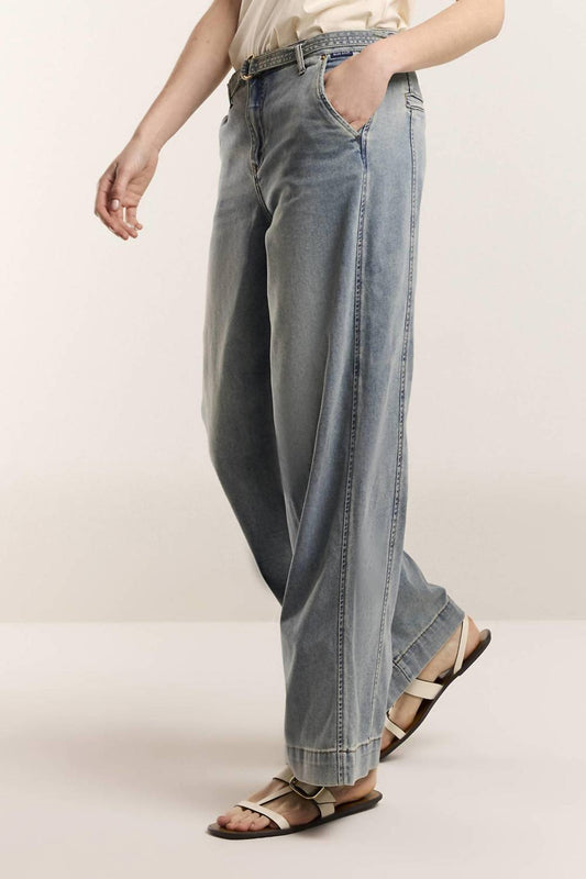 Summum - Wide Leg Denim Palazzo Jean