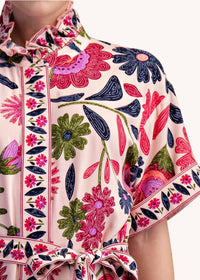 Glam - Leighton Floral Belted Midi Dress