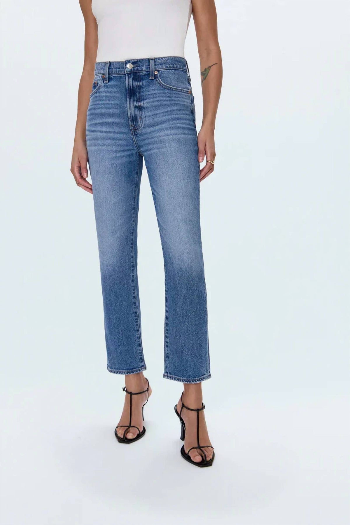 Pistola - Ally High Rise Wider Leg Jeans