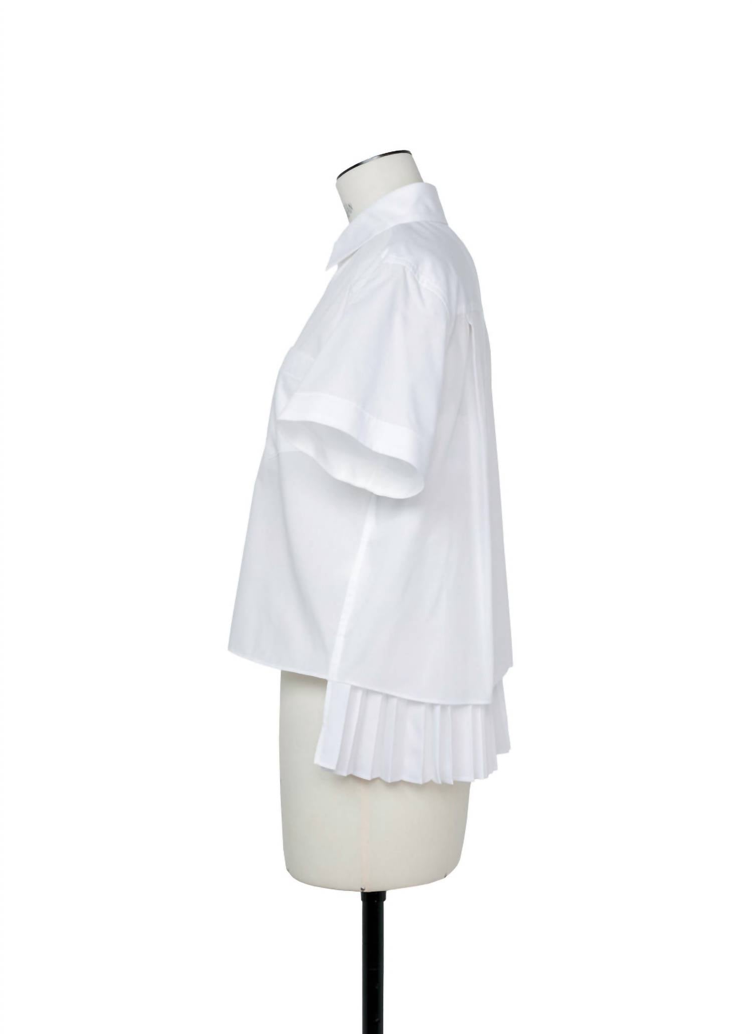 Sacai - Women's Cotton Poplin Shirt