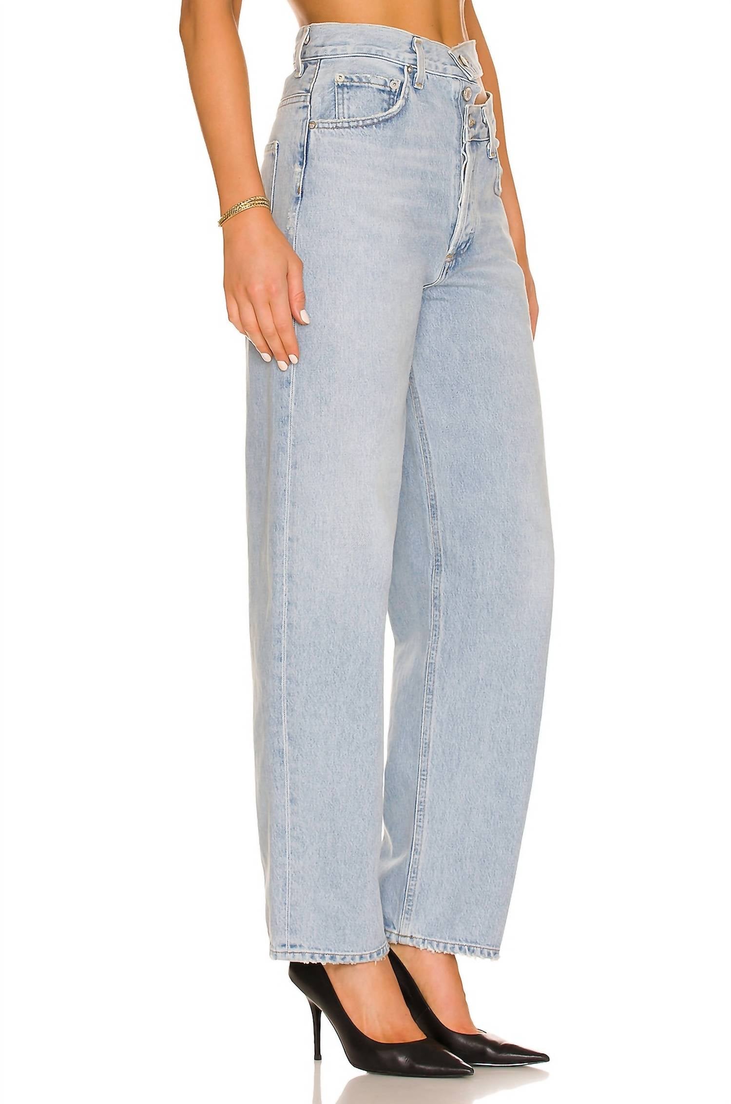 Agolde - Broken Waistband Jeans