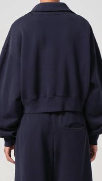 Agolde - Bethan Quarter Zip Sweatshirt