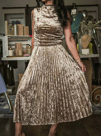 Bella Dahl - Clean Waist Pleated Skirt